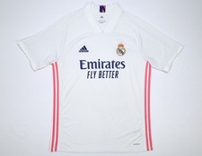 REAL MADRID CF 2020-21 HOME SHIRT - MAILLOT FOOTBALL ADIDAS VINTAGE AEROREADY