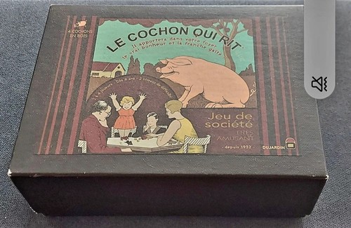 Jeu cochon qui - jeu, rit
