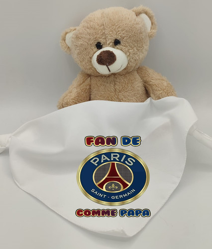 Peluche ours psg - peluche,