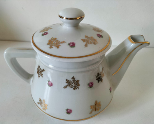 Théière porcelaine louis - porcelaine,