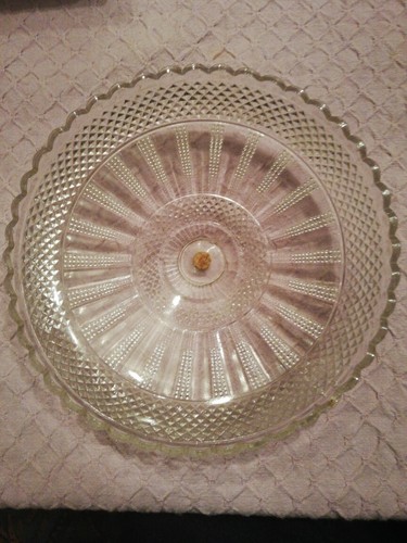 Ancienne coupe cristal val - ancienne,