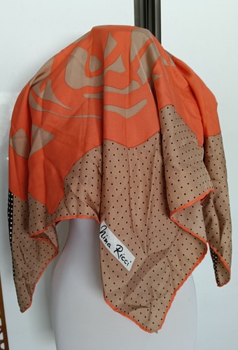 Foulard nina ricci soie - foulard, en