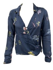 tunique salsa femme bleu motif floral ref.116426 taille  S