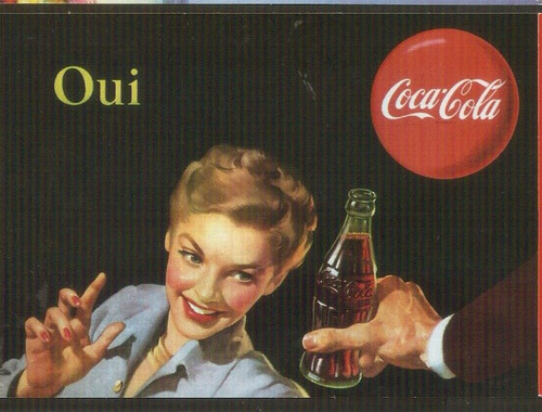 Coca cola carte postale - ,