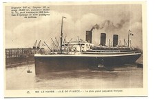 Marine Paquebot Ile De France