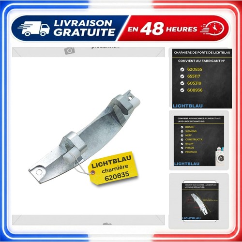 Charnière hublot lave linge - charnière, lave-linge