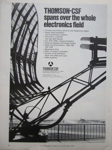 1973 pub thomson csf - pub, thomson-csf