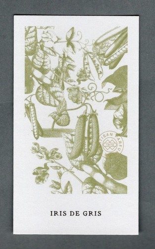 Carte publicitaire l iris - carte, l'iris