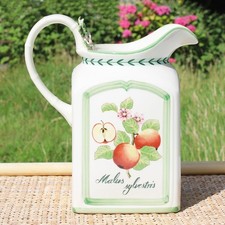 Grand pichet en vitro-porcelaine / Villeroy & Boch modèle French Garden Charm