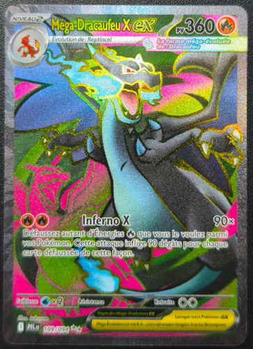 Carte pokémon méga - carte,