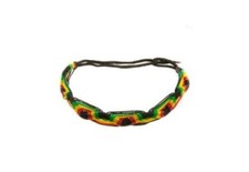 Bracelet brésilien amitié fil tressé Charme  rasta #  8167