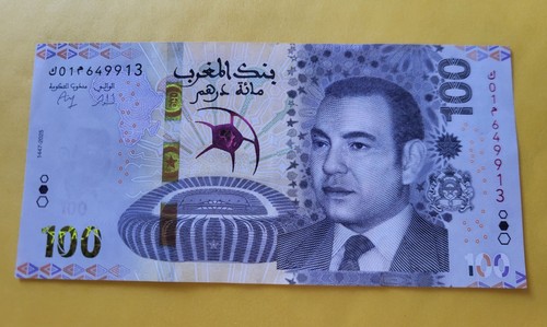 Billet 100 dirhams coupe - billet,