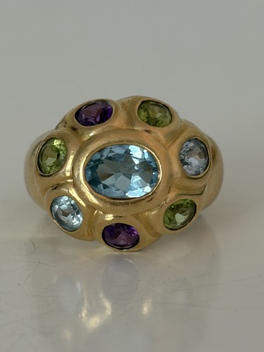7868 bague vintage jaune - or,