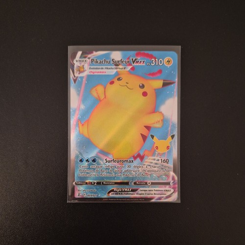 Carte pokémon pikachu surfeur - pokémon,