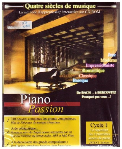 Piano passion cycle - passion, 1