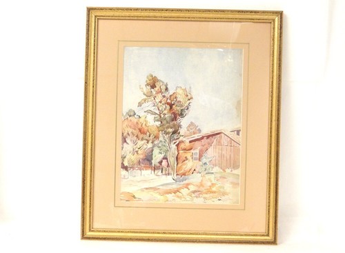 Dessin aquarelle eugène forel - eugène,