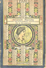 Almanach hachette 1920 - Petite encyclopédie populaire de la vie