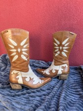 Santiag femme cuir MUSTANG