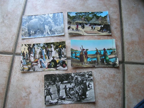 Afrique lot cartes semi - 5,