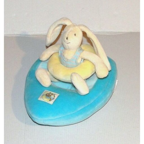 Doudou musical lapin - lapin, moulin