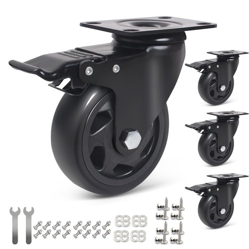 100mm roulette pivotante avec - roulette,