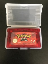 Pokemon Version Ruby EUR Game Boy Advance GBA 100% GENUINE ?  NEW BATTERY ?