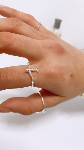 Anillos plateados set 3 - de,