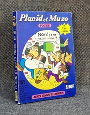 Editions Vaillant BD PF "Placid et Muzo Poche" n°161 04/82 Humour Pif Arnal BE++