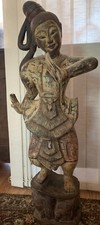 Statue ancienne asiatique en