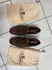 Mocassins Glands Camel Jm Weston Taille 10 Donc 44 Authentiques