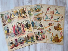 Lot 3 planches "Imagerie