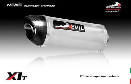 Pot échappement devil - pot,