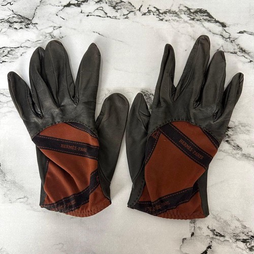 Gants hermès logo cuir - hermÈs,