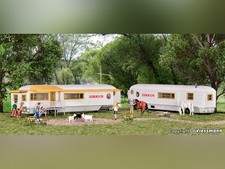 KIBRI 2x remorques de fête foraine - HO 1/87 - Kibri 15704