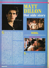 MATT DILLON =  1 PAGE 1987