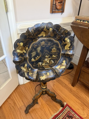 19th antique chinoiserie - c,