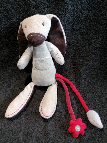 Doudou peluche pantin lapin - doudou,