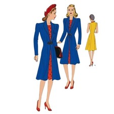1940's Couture Motif : Guerre