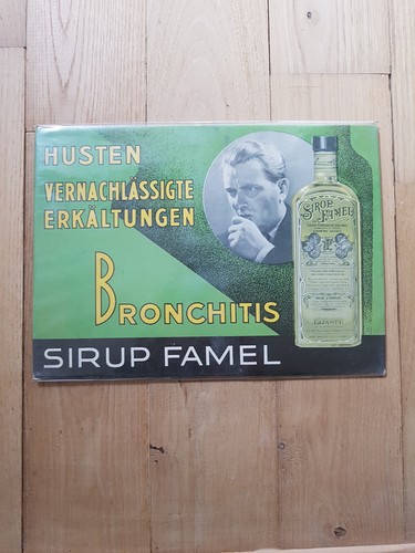 Carton publicitaire sirup - publicitaire,