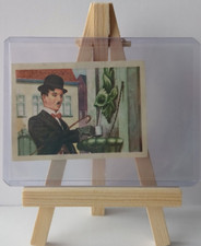 CHARLIE CHAPLIN CHARLOT (1)  #548 CHOCOLAT JACQUES chocolate card movie star
