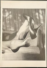 CARTE POSTALE- FÉTICHISME PIED- ELMER BATTERS- PHOTOGRAPHIE