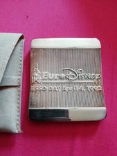 Rare plaque 4 avril 1992 euro disney esso disneyland paris eurodisney 