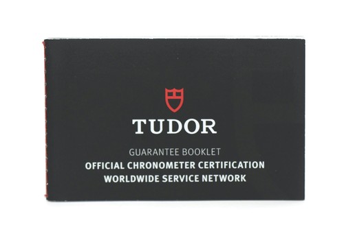Tudor guarantee booklet - booklet, manual