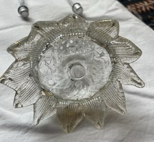 Element Pour Applique  Lustre En Verre De Murano Venise Paillette Or