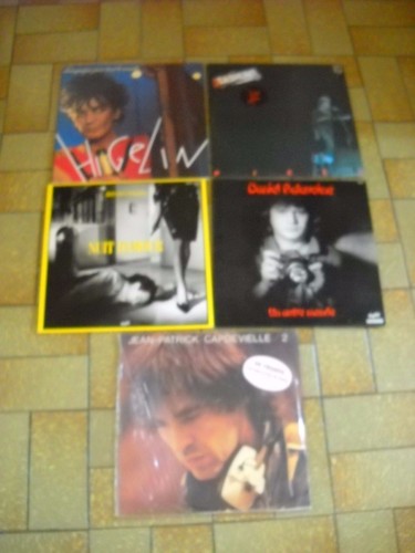 Lot disques vinyl albums - disques, 4