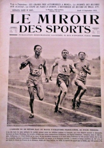 Miroir des sports - le,