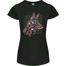 Un T-Shirt Femme Petite Coupe Steampunk Loup