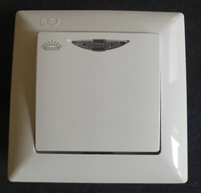 Interrupteur lumineux avec voyant – neuf – installation murale – REF 5203