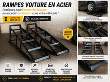 Rampes voiture en acier –