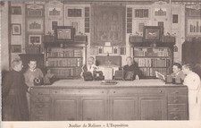 13 CPA ORATOIRE ST LÉON MARSEILLE LYCÉE APPRENTIS ORPHELINAT ATELIER RELIURE